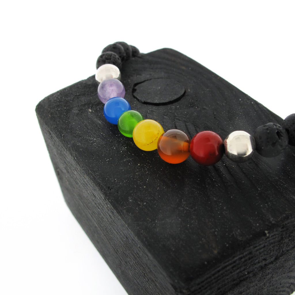 Pride Lava bead bracelat